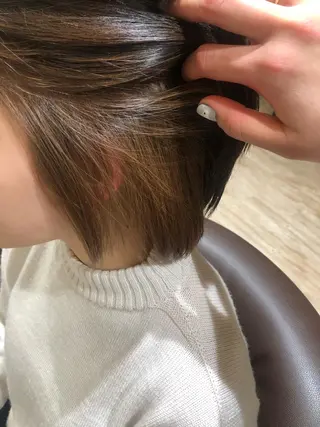 ミディアム メンズパーマ、カラー 大募集村上莉奈のヘアスタイル
