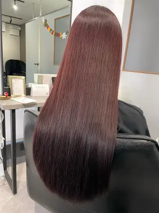ロング 町田 光瑠のヘアスタイル