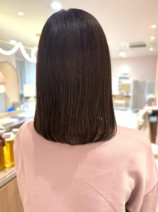 ミディアム カラー merc.🦋菱谷 はなのヘアスタイル