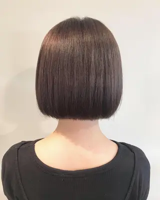 ショート カラー 烏丸韓国ヘア🇰🇷 ayaka🎀のヘアスタイル