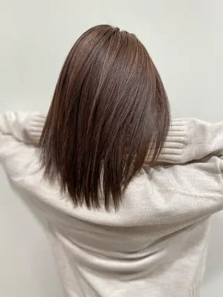 ミディアム ハイトーンカラー🌈 メンズパーマ鈴木康平のヘアスタイル