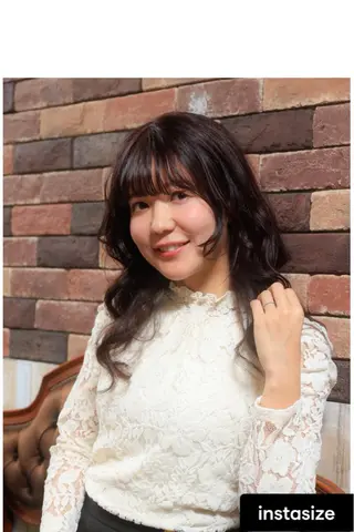 ロング ✨質感調整✨ ヤマシタマリエのヘアスタイル
