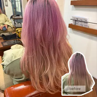 セミロング 三浦 美沙希🐩🩶 /  自由が丘のヘアスタイル