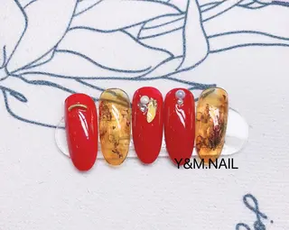 カラー ネイル Ui_Amor (パラジェル)のネイルデザイン