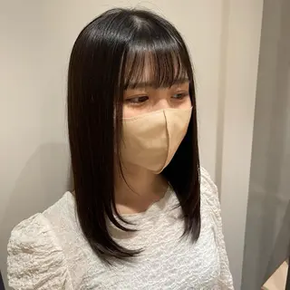 セミロング 高井瑠華🌼 ストカールカット特化のヘアスタイル
