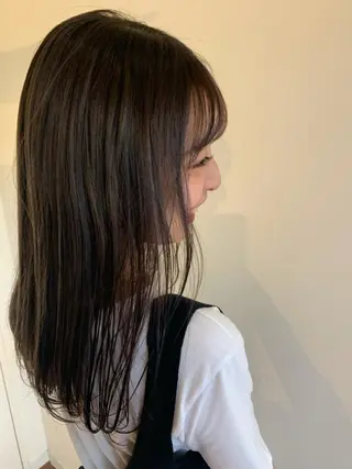 セミロング 金井愛華 【monolith】のヘアスタイル