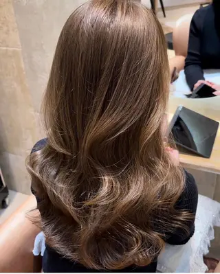 ロング 似合わせカラーの達人 ダブルカラー/森栄範のヘアスタイル
