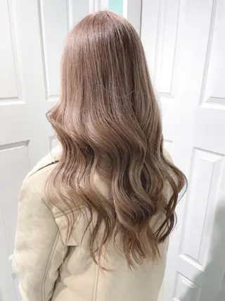 ロング 原 千景のヘアスタイル