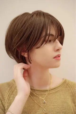 ショート ナガス カズアキのヘアスタイル