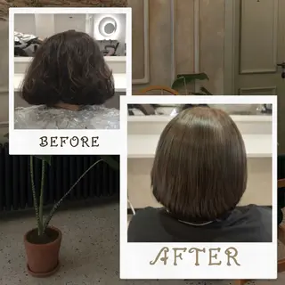 ミディアム カラー GR【中村】期間限定 🌱なりたいを形にのヘアスタイル