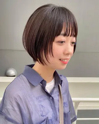 ショート カラー ERI  / newi町田のヘアスタイル
