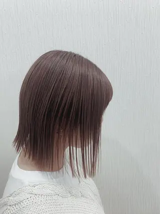 ミディアム カラー レイヤーカットモデル 募集/藤原一真のヘアスタイル