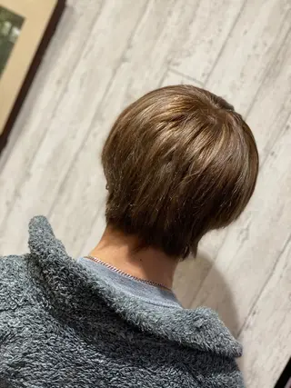 カラー メンズ 🦋店長🦋 ほんさわ みずきのヘアスタイル