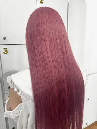 ロング ブリーチ透明感カラー 🍀mizuki🍀のヘアスタイル