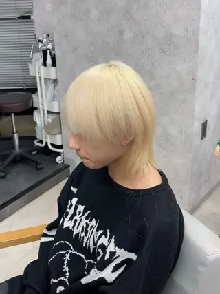 ショート カラー ヘアアレンジ メンズ ダブルカラー特化💍 tiam💍韓国ヘアのヘアスタイル