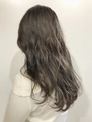 セミロング カラー イメチェン☆丁寧接客 田中 優貴のヘアスタイル