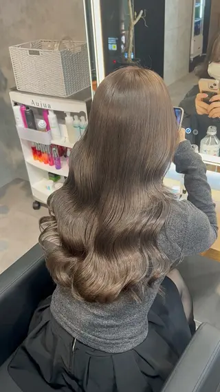 ロング カラー ヘアアレンジ ブリーチなしの達人 🌈KAITOのヘアスタイル