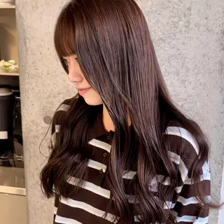 ロング カラー りおな/髪質改善/ カラー /平尾のヘアスタイル