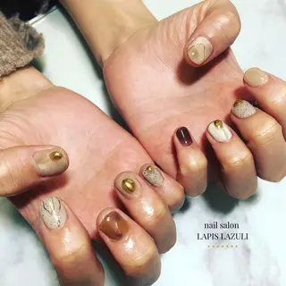 ネイル nail salon ラピスラズリのネイルデザイン