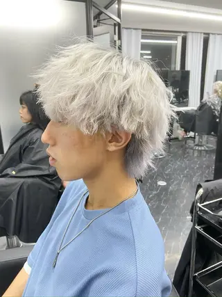ミディアム カラー メンズ メンズ特化/ マンツーマン/Ryuのヘアスタイル