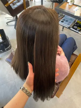 ロング カラー ｼﾉｻﾞｷ ｷﾅのヘアスタイル