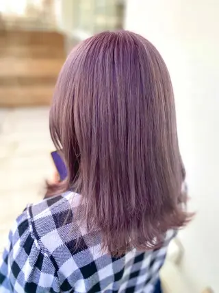 ミディアム カラー 🌷名駅/髪質改善 ヘアセット/モネ🌷のヘアスタイル