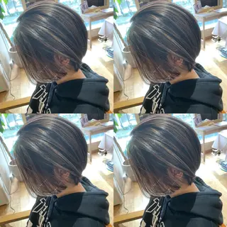 ショート ✨縮毛矯正✖︎顔周り レイヤー✨ナカムラのヘアスタイル
