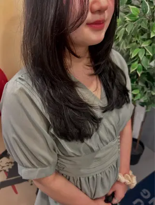 ロング わかばやし ゆうこのヘアスタイル