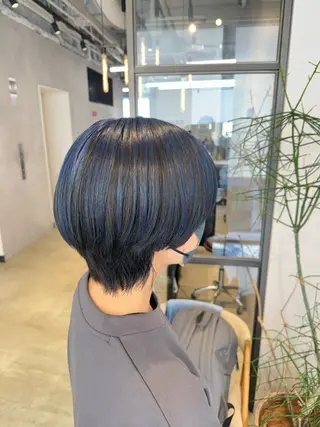 ショート 透明感カラー✨艶髪 制作🌱山根あゆみのヘアスタイル