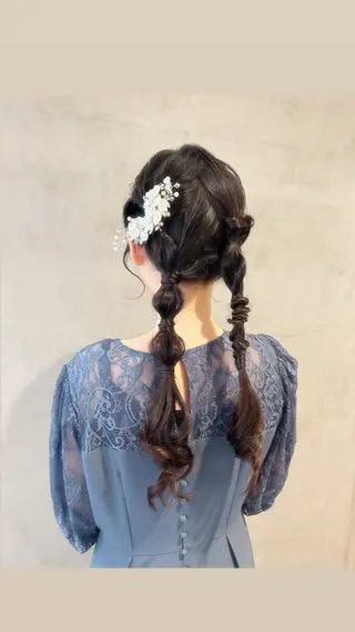 ロング ヘアアレンジ タナカ カナ🫧のヘアスタイル