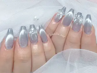 ネイル momoka デザイン長さだしのネイルデザイン