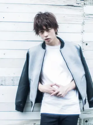 ショート カラー パーマ ヘアアレンジ メンズ キッズ ネイル マツエク・マツパ premier modelsのヘアスタイル