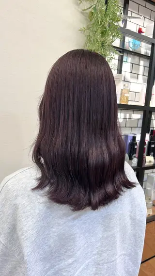 ミディアム カラー bnd_bnd アイのヘアスタイル