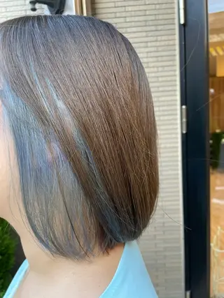 ミディアム 似合わせカットパーマ 長峯丈士のヘアスタイル