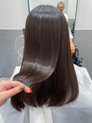 ミディアム カラー ヘアアレンジ ミニボブ/ブリーチ 🌈MISATOのヘアスタイル