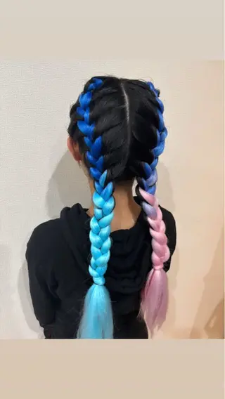 ロング ヘアアレンジ 🫧🧸カラーヘアメ 🫧MIO🧸🫧のヘアスタイル