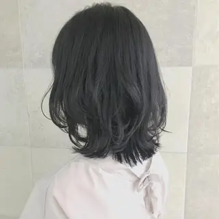 ミディアム カット/メンズカット 藤田麻衣のヘアスタイル