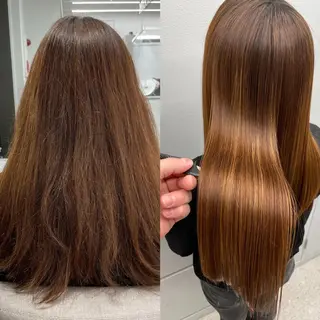 ロング 韓国風🤍 イワサキ　リコ🍒のヘアスタイル