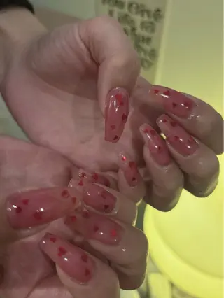 ネイル 韓国ワンホンネイル 🐈‍⬛natsuのネイルデザイン