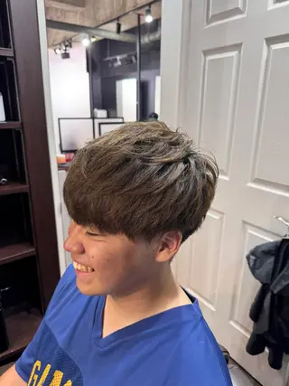 ミディアム 【メンズ専用サロン】 💈小林遥希💈のヘアスタイル