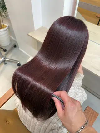 ロング カラー 吉田 裕太朗のヘアスタイル