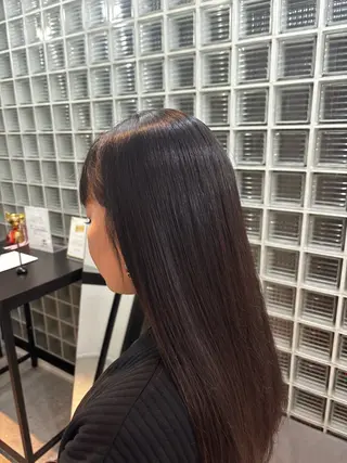 セミロング 佐々木 輝人のヘアスタイル