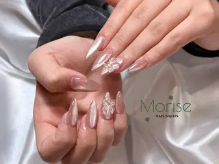 ネイル MoriseNail Jr研修💜イシダのネイルデザイン