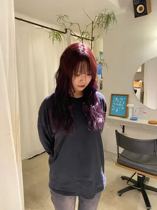 カラー 愛梨/カラーモデル/ 三重県松阪市のヘアスタイル