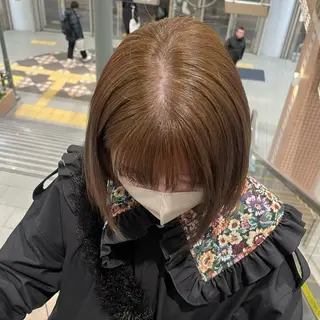 カラー 阪急伊丹🫧 ahu かなうのヘアスタイル