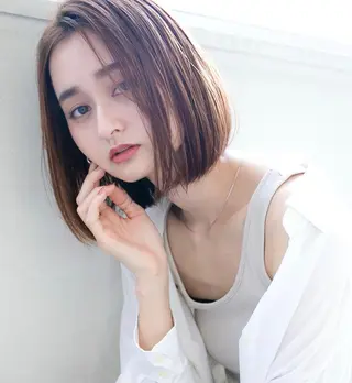 ショート 美髪矯正・レイヤー 倉友哉のヘアスタイル