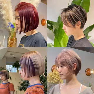 ショート カラー 🎨ショートの神様 /神評価🎨原田公祐のヘアスタイル