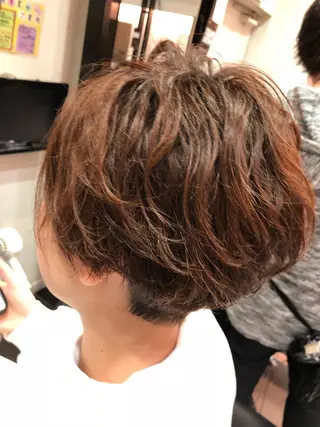 ショート パーマ ✨髪質改善&ボブ✨ 近藤 凌のヘアスタイル