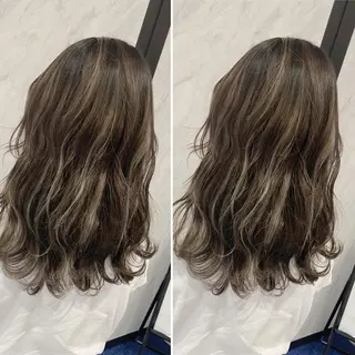 セミロング 阪神尼崎 MASAYAのヘアスタイル