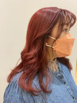 カラー 増井 彩乃のヘアスタイル